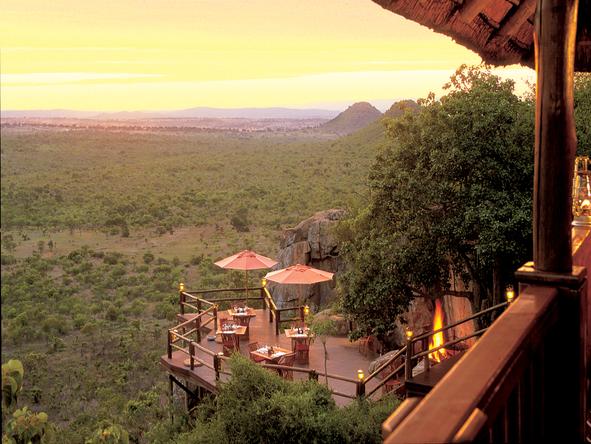 Ulusaba Rock Lodge - Deck 